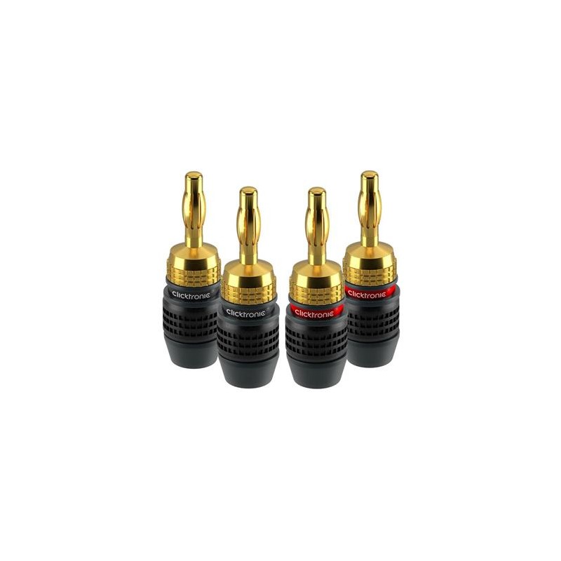 ClickTronic Banana PlugPremium konektor 6.0 mm2