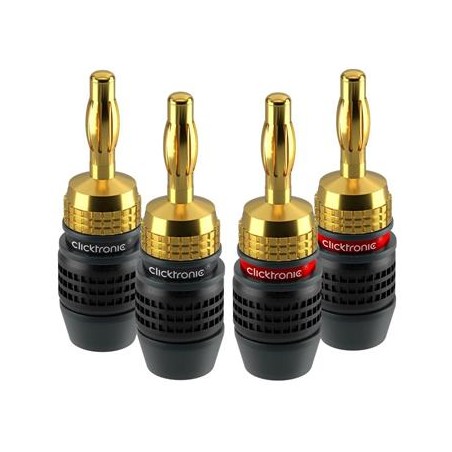 ClickTronic Banana PlugPremium konektor 6.0 mm2
