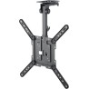 Držák na stropní TV Basic (M), černý držák pro TV od 23 do 55 palců (58 – 140 cm), max. 20 kg, otočné do stran
