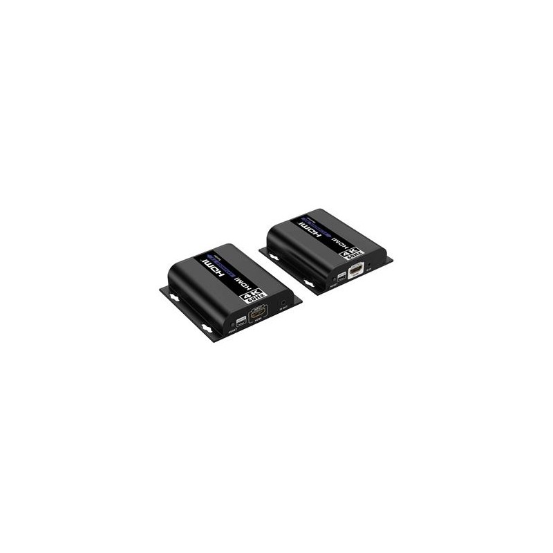 PremiumCord 4K@60Hz HDMI extender na 120m přes LAN, over IP KHEXT12013