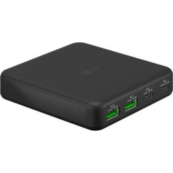 goobay nabíječka USB-C™ PD GaN (65 W) 2x USB-C (Power Delivery) a 2x USB-A (Quick Charge 3.0)