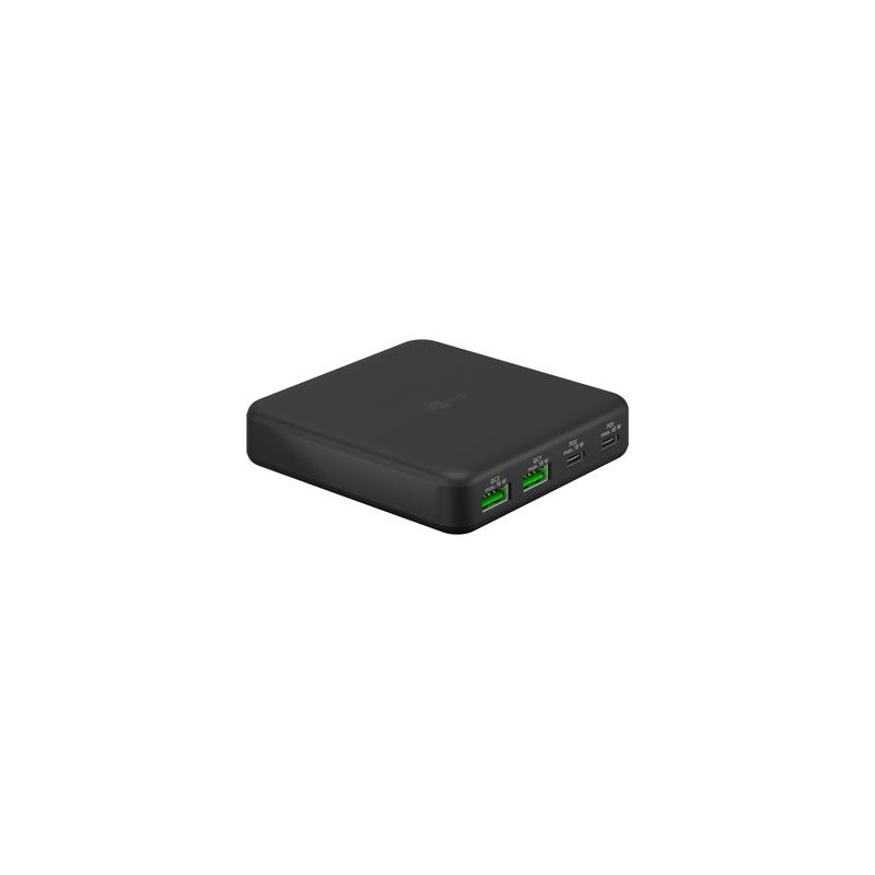 goobay nabíječka USB-C™ PD GaN (65 W) 2x USB-C (Power Delivery) a 2x USB-A (Quick Charge 3.0)