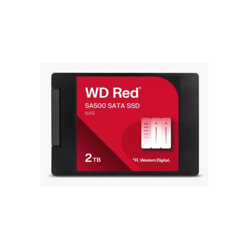 QNAP WD, SSD, Red SA500, SATA III, 2.5-inch, 2TB, WDS200T2R0A