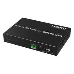 PremiumCord HDMI 1 vstup - 4 monitory, 4K@60hz Video Wall controller, 8 zobrazovacích módů KHVID09