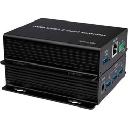PremiumCord 4-port USB 3.2 5Gbps extender po Cat5/Cat5e/Cat6 do 100m
