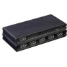 PremiumCord 4K@60Hz HDMI switch 5:1 plastový s dálkovým ovladačem