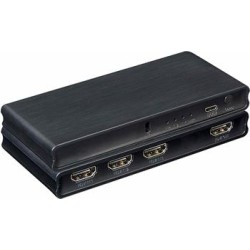 PremiumCord 4K@60Hz HDMI switch 3:1 plastový s dálkovým ovladačem khswit31k