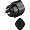 goobay Cestovní adaptér Evropa do USA/Japonska, černý PPADAPTER168