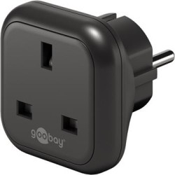goobay Cestovní adaptér pro CZ zásuvku a spotřebiče s anglickou zástrčkou PPADAPTER166