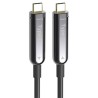 PremiumCord USB-C optický fiber video AOC kabel rozlišení 4K@60Hz 1080p délka:30m