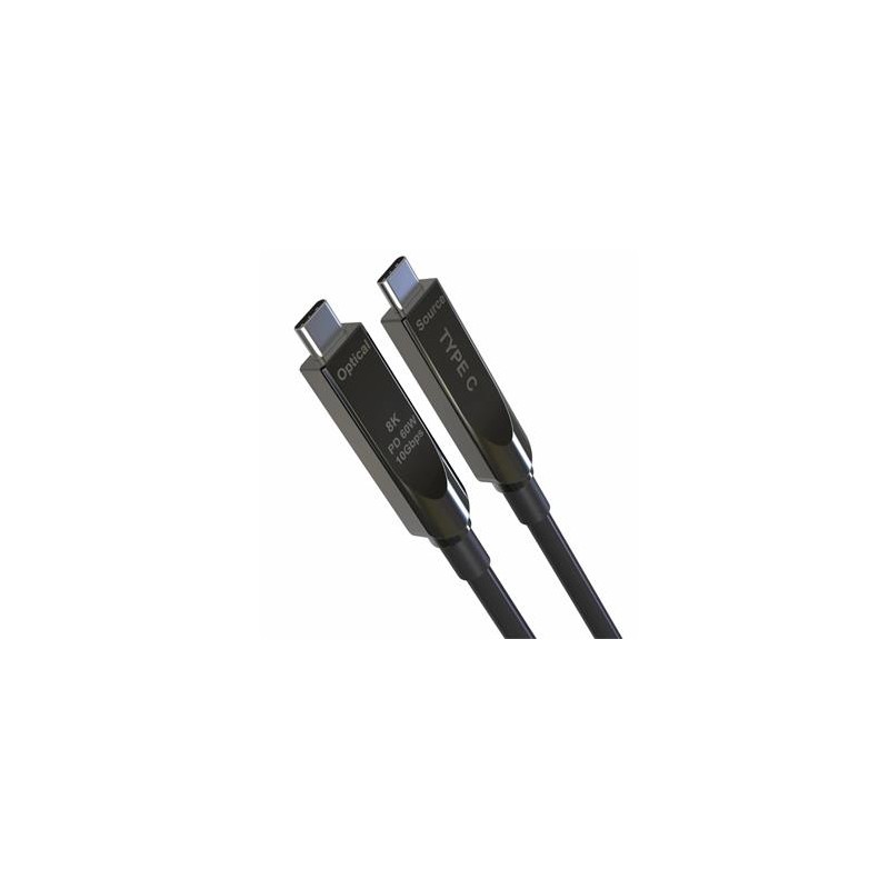 PremiumCord USB-C kabel GEN2 AOC DP1.4 video rozlišení 8K@60Hz a 4K@144Hz 10Gbps 5m