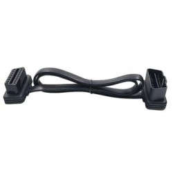 PremiumCord OBD-II prodlužovací kabel 16pin pro připojení diagnostiky k automobilu 1m