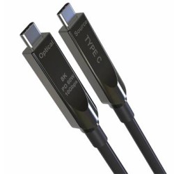 PremiumCord USB-C kabel GEN2 AOC DP1.4 video rozlišení 8K@60Hz a 4K@144Hz 10Gbps 10m