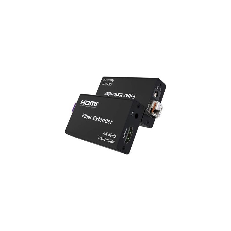 PremiumCord Optický HDMI extender 4K@60Hz 4:4:4 HDR až na 20km