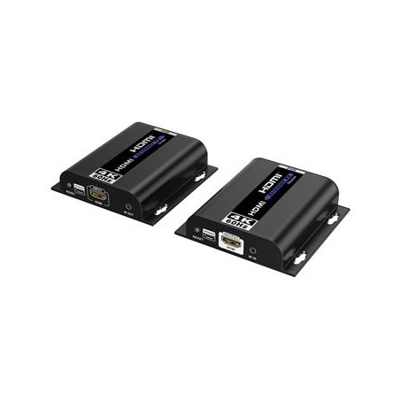 PremiumCord 4K@60Hz HDMI extender na 120m přes LAN, over 1G IP, IR, napájení z POE