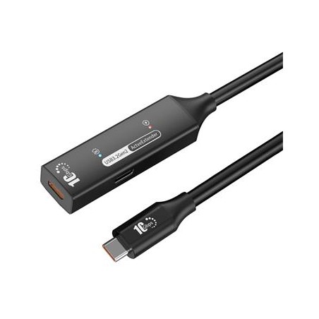 PremiumCord USB-C 3.2 Gen 2 repeater a prodlužovací kabel Male-Female, 10Gbps Aluminium 7m