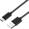 PremiumCord Kabel USB-C/M - USB 2.0 A/M, rychlé nabíjení proudem 3A, 5m ku31cf5bk
