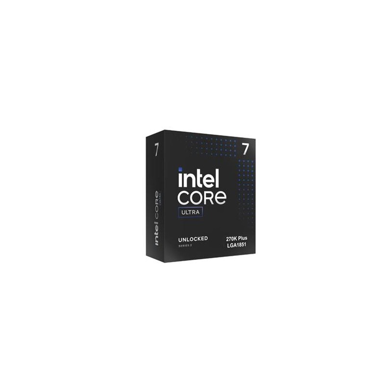 CPU INTEL Core Ultra 7 270K Plus, až 5.5GHz, 36MB L3, LGA1851, Box (bez chladiče)
