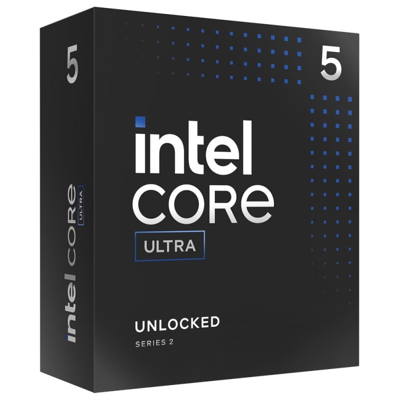 CPU INTEL Core Ultra 5 250KF Plus, až 5.3GHz, 30MB L2, LGA1851, Box (bez chladiče)