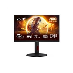 AOC MT IPS LCD WLED 23,8" 24G4ZR - IPS panel, 1980x1080, 260Hz, HDMI, DP, Pivot