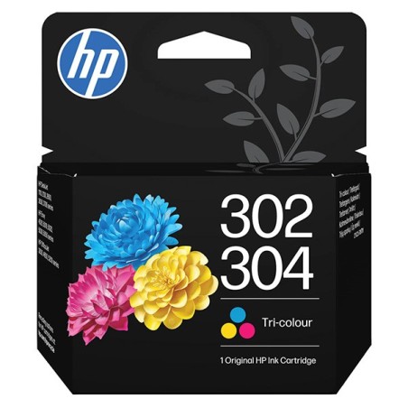 HP 302/304 Tri-color Original Ink Cartridge (100 pages)