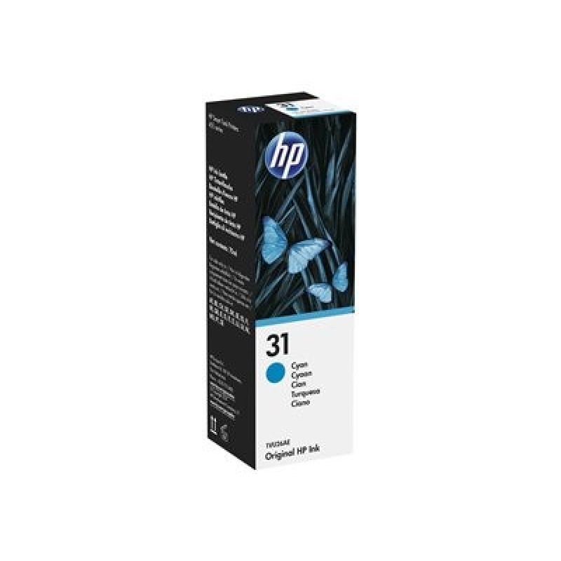 HP Ink/31 Ink Bottle Cyan, HP Ink/31 Ink Bottle Cyan