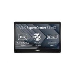 ASUS PC AiO ExpertCenter E1 (E1600WKAT-8128M), Celeron N4500, 15.6" 1920 x 1080, 8GB, 128GB SSD, UHD, bez OS, Black
