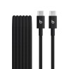 Beats 240W USB-C/USB-C Braided Cable (3m)- Black
