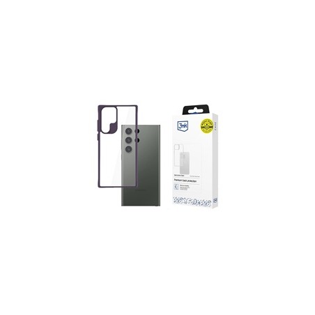 3mk ochranný kryt Satin Armor Case+ Purple pro Samsung Galaxy S24 Ultra