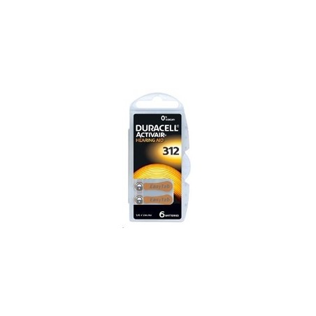 Duracell DA 312 P6 Easy Tab 6pack