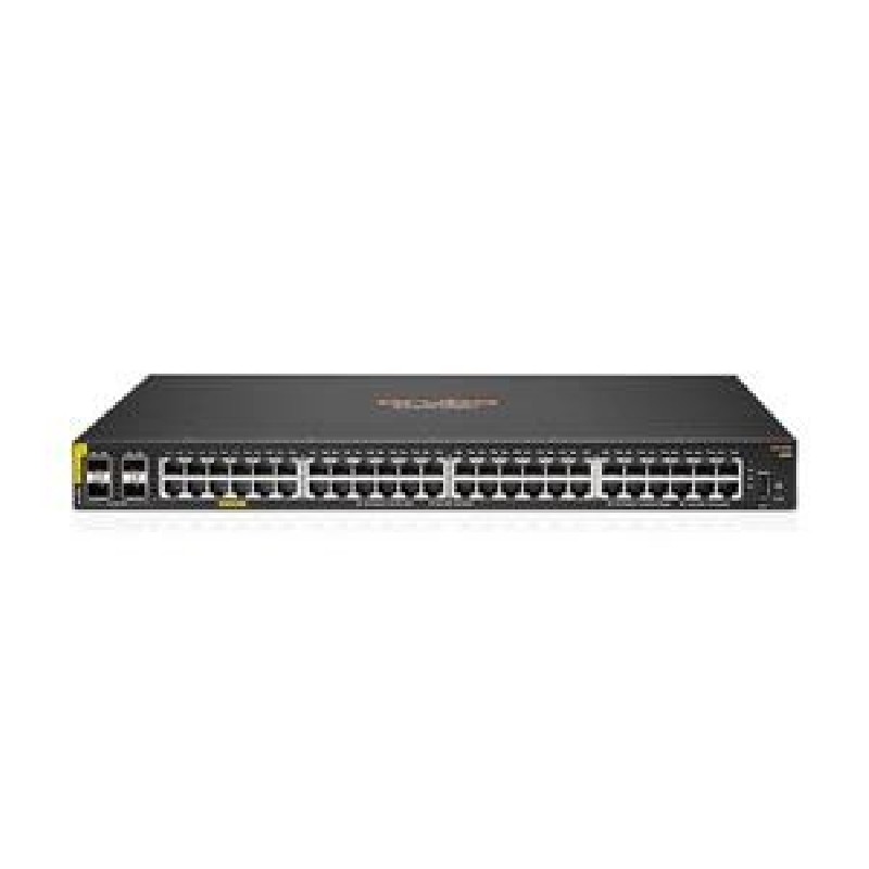 HPE Aruba Networking CX 6100 48G Class4 PoE 4SFP+ 370W Switch JL675A