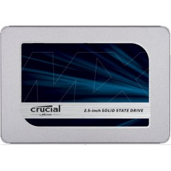 Crucial SSD 1TB MX500 SATA III 2.5" 3D TLC 7mm (čtení/zápis: 560/510MB/s 95/90K IOPS) + 9.5mm adaptér