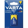 Varta 6LR61/1BP Longlife POWER 9V (HIGH ENERGY) 6LP3146