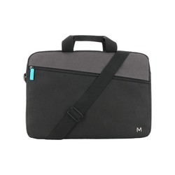 THEONE ESSENTIAL BRIEFCASE/TOPLOADING 11-14IN - BLACK AND G