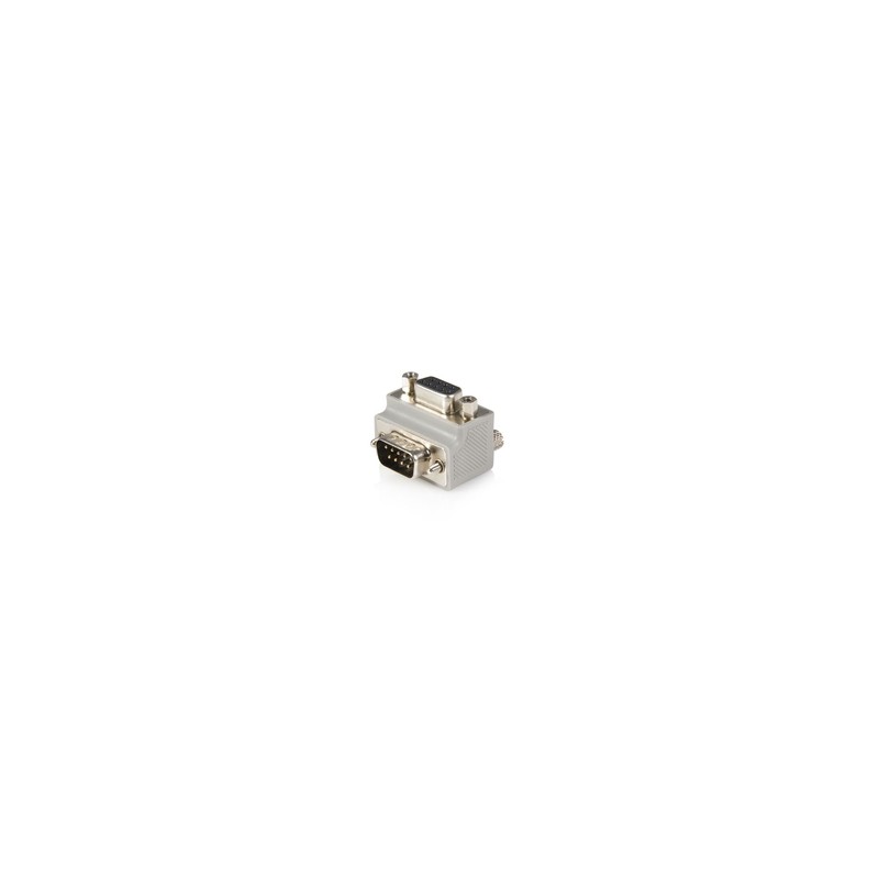 RIGHT ANGLE DB9 SERIAL CABLE/CABLE ADAPTER TYPE 2 - M/F