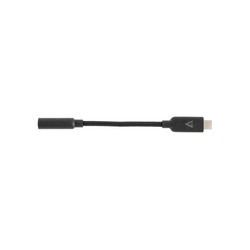 USB-C TO AUDIO AUX DONGLE ADAPT/3.5MM AUX AUDIO CABLE ADPT M/F