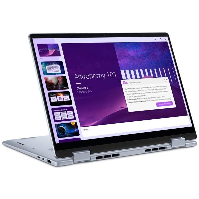 Dell 14 Plus 2-in-1/DB04250/U5-226V/14"/WUXGA/T/16GB/512GB/Arc 130V/W11P/Silver/3R NBD