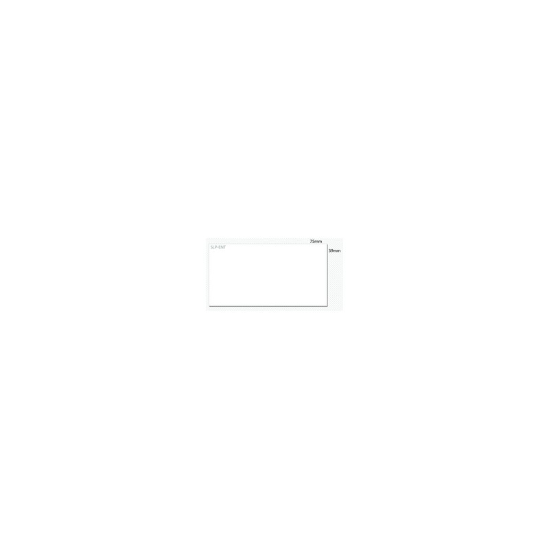 Seiko Instruments SLP-Ent White Tag 39X75MM/300 LAB/Roll