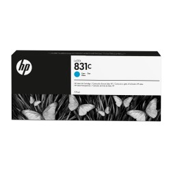 HP Ink Cartridge 831C Latex/Cyan Ink 775ML