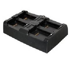 Multi Battery Charger, recharges 4 spare batteries. Power supply included in the box. Power cord ordered separately.