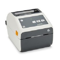 Thermal Transfer Cartridge Printer ZD421 203 dpi, USB, USB Host, Modular Connectivity Slot, BTLE5, EU and UK Cords, Swiss Font