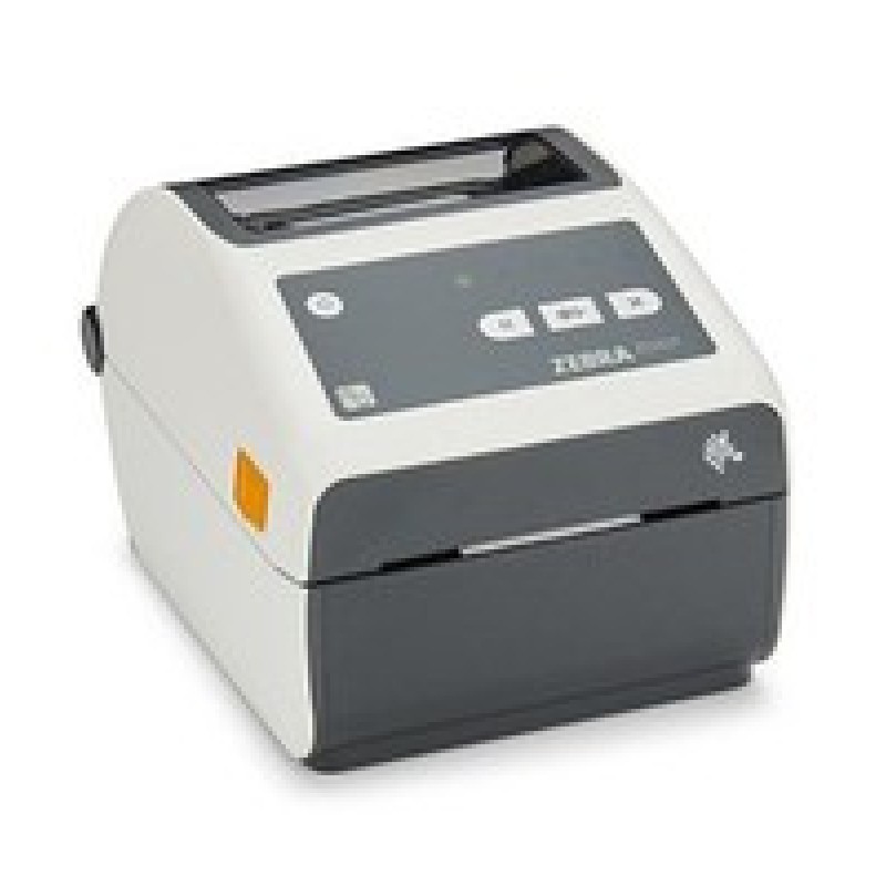Thermal Transfer Cartridge Printer ZD421 203 dpi, USB, USB Host, Modular Connectivity Slot, BTLE5, EU and UK Cords, Swiss Font