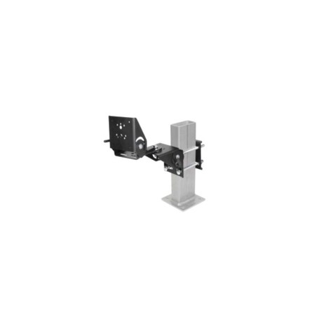 Universal Mounting Option, Dual Clam Shell with 3” Arm and small plate (MOQ 6)