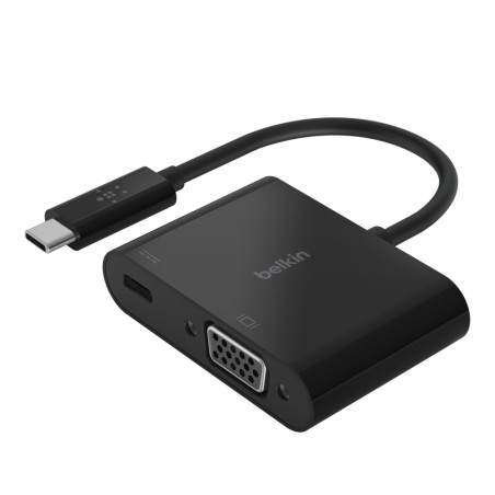 Belkin USB-C TO VGA-Adapter 60W/PD Black