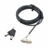 Dicota Security Cable Nano Lock Ultra/Keyed 25X6 MM Slot