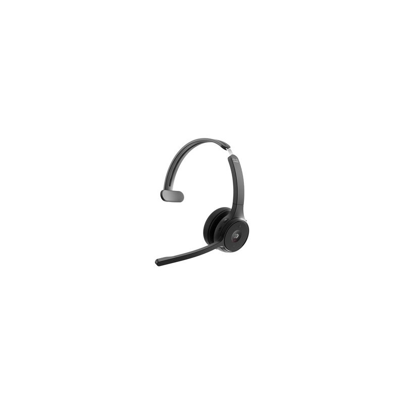 Cisco 721 Wireless Single ON-Ear/Headset USB-A Bundle-Carbon Blac