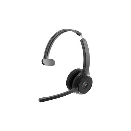 Cisco 721 Wireless Single ON-Ear/Headset USB-A Bundle-Carbon Blac