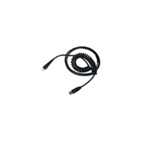 Cable: USB, black, Type A, 2.8m (9.2´), coiled, host powered
