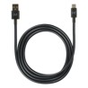 Mobilis Energia Cable - USB A / USB C/1M - Black