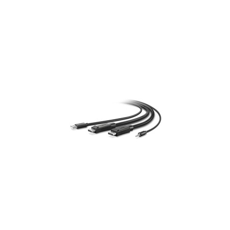 Linksys KVM Dual DisplayPort Cable Set/For F1DN104W-3EA/ 3.0M TAA